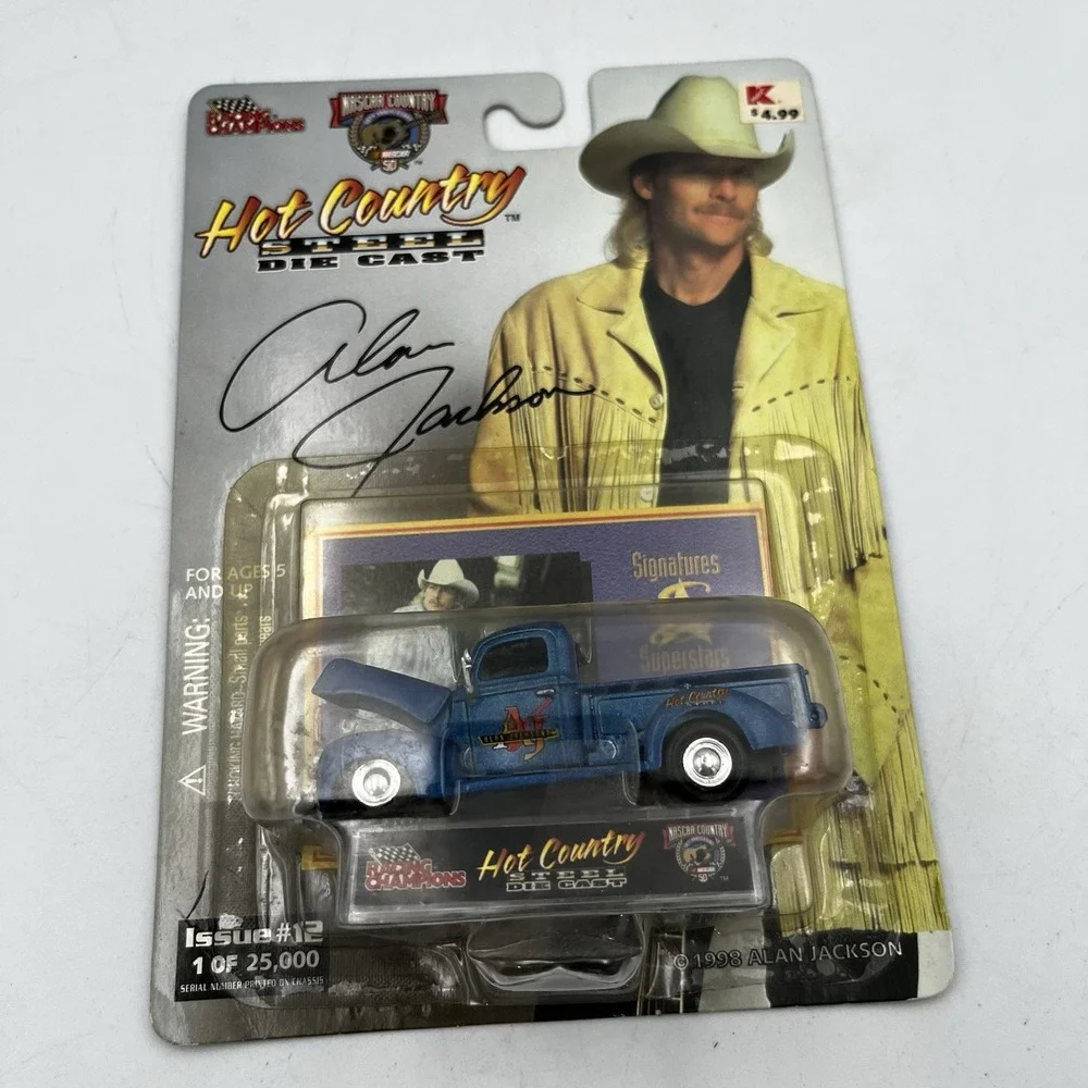 Racing Champions Hot Country Diecast Cars Alan Jackson Lot of 4 New in Package